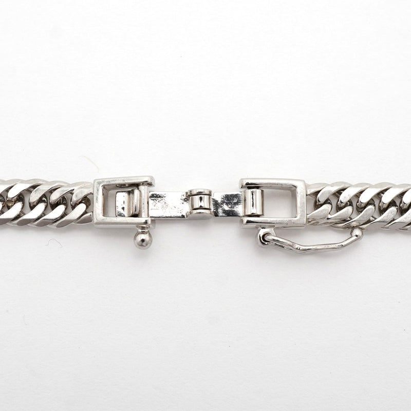 【6khh0066】喜平 ネックレス Pt850 プラチナ 6面 ダブル 50.5cm 30.6g キヘイ【中古】メンズ レディース ユニセックス