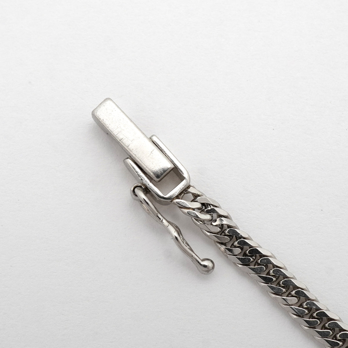 【6khh0067】喜平 ネックレス Pt850 プラチナ 6面 ダブル 50.8cm 12.6g キヘイ【中古】メンズ レディース ユニセックス