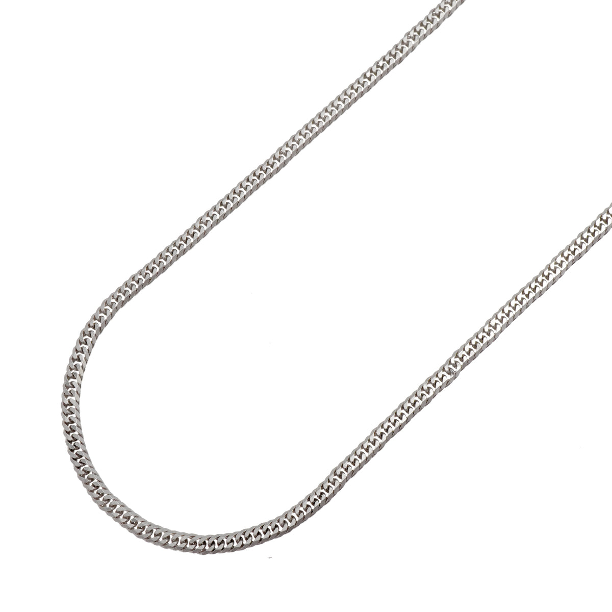 【6khh0067】喜平 ネックレス Pt850 プラチナ 6面 ダブル 50.8cm 12.6g キヘイ【中古】メンズ レディース ユニセックス