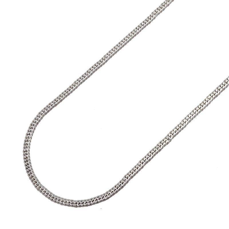 【6khh0067】喜平 ネックレス Pt850 プラチナ 6面 ダブル 50.8cm 12.6g キヘイ【中古】メンズ レディース ユニセックス