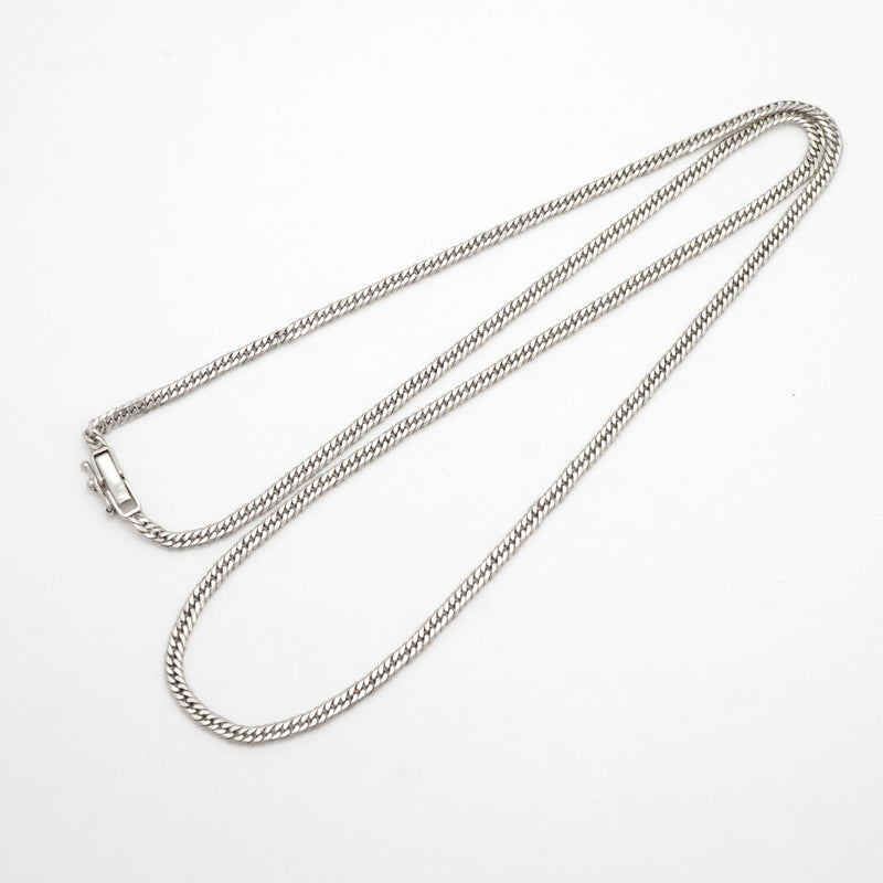 【6khh0067】喜平 ネックレス Pt850 プラチナ 6面 ダブル 50.8cm 12.6g キヘイ【中古】メンズ レディース ユニセックス