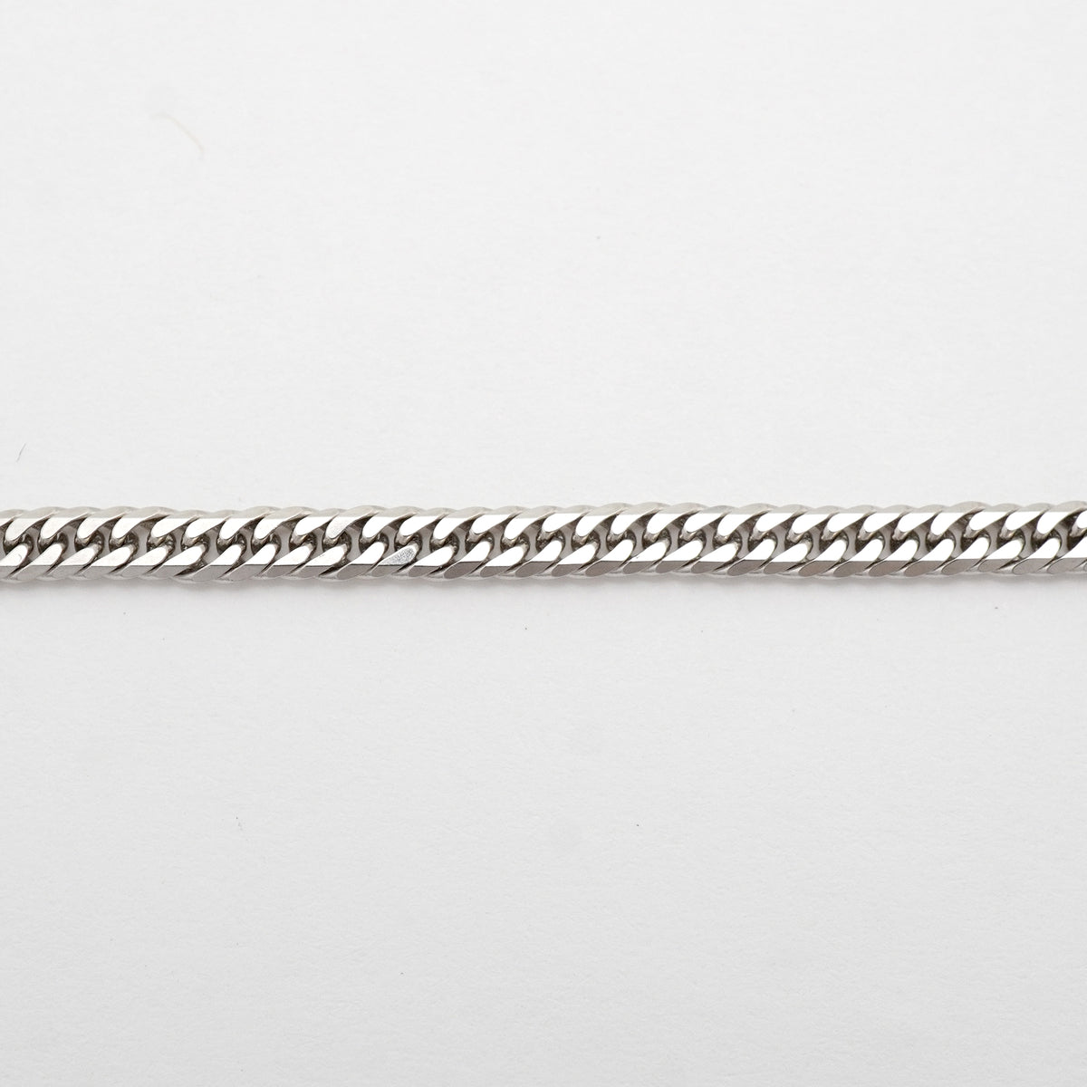 【6khh0067】喜平 ネックレス Pt850 プラチナ 6面 ダブル 50.8cm 12.6g キヘイ【中古】メンズ レディース ユニセックス