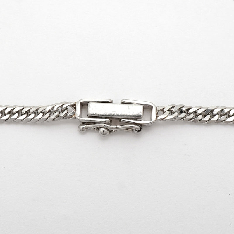 【6khh0067】喜平 ネックレス Pt850 プラチナ 6面 ダブル 50.8cm 12.6g キヘイ【中古】メンズ レディース ユニセックス