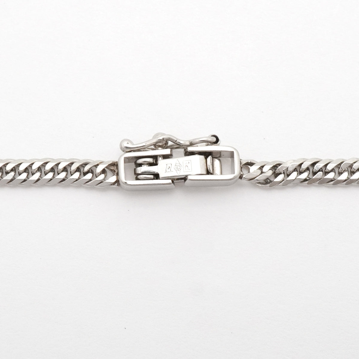 【6khh0067】喜平 ネックレス Pt850 プラチナ 6面 ダブル 50.8cm 12.6g キヘイ【中古】メンズ レディース ユニセックス