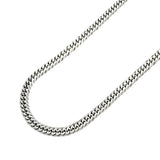 【6khh0068】喜平 ネックレス Pt850 プラチナ 6面 ダブル 50.5cm 51g キヘイ【中古】メンズ レディース ユニセックス