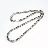 【6khh0068】喜平 ネックレス Pt850 プラチナ 6面 ダブル 50.5cm 51g キヘイ【中古】メンズ レディース ユニセックス