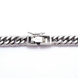 【6khh0068】喜平 ネックレス Pt850 プラチナ 6面 ダブル 50.5cm 51g キヘイ【中古】メンズ レディース ユニセックス