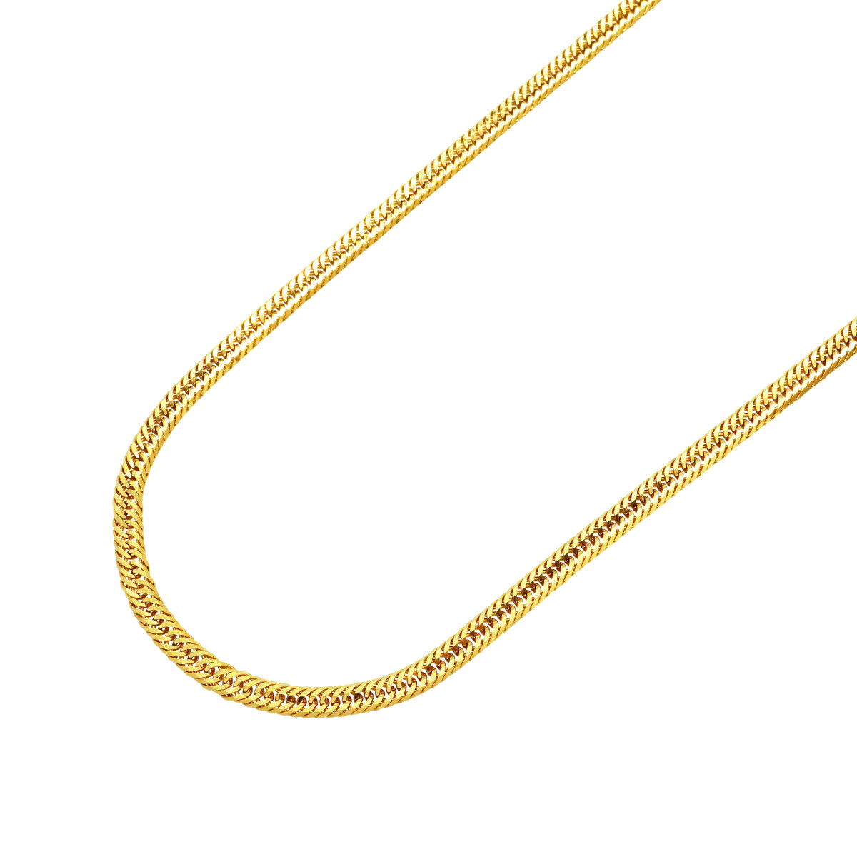 【6khh0069】喜平 ネックレス K18 ゴールド トリプル 12面 45.4cm 11.2g キヘイ 18金【中古】メンズ レディース ユニセックス