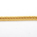 【6khh0069】喜平 ネックレス K18 ゴールド トリプル 12面 45.4cm 11.2g キヘイ 18金【中古】メンズ レディース ユニセックス