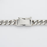 【6khh0070】喜平 ブレスレット Pt850 プラチナ 8面 シングル 19cm 20.2g キヘイ【中古】メンズ レディース ユニセックス