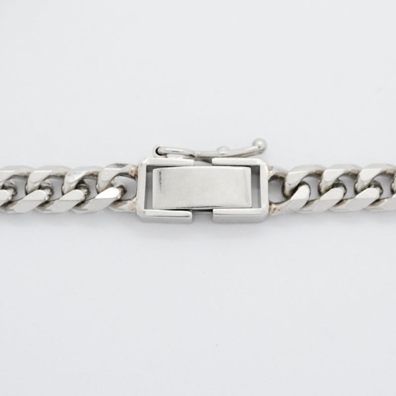 【6khh0070】喜平 ブレスレット Pt850 プラチナ 8面 シングル 19cm 20.2g キヘイ【中古】メンズ レディース ユニセックス