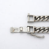 【6khh0070】喜平 ブレスレット Pt850 プラチナ 8面 シングル 19cm 20.2g キヘイ【中古】メンズ レディース ユニセックス
