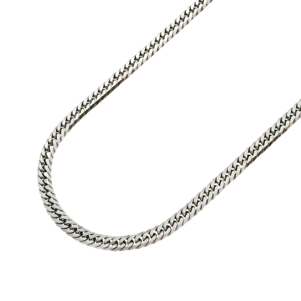 【6khh0071】喜平 ネックレス Pt850 プラチナ 6面 ダブル 50.1cm 30.2g キヘイ【中古】メンズ レディース ユニセックス