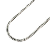 【6khh0071】喜平 ネックレス Pt850 プラチナ 6面 ダブル 50.1cm 30.2g キヘイ【中古】メンズ レディース ユニセックス