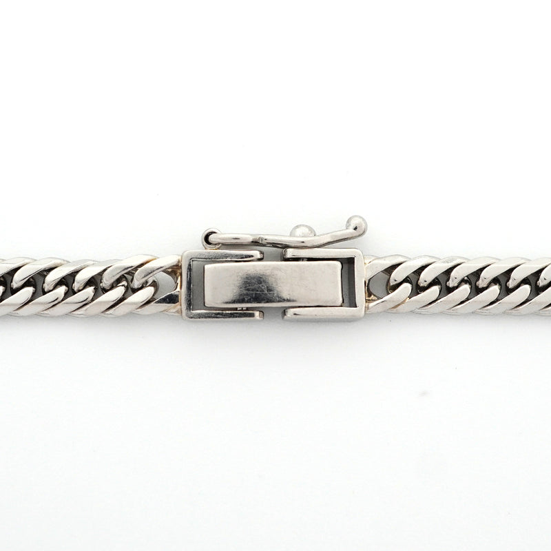 【6khh0071】喜平 ネックレス Pt850 プラチナ 6面 ダブル 50.1cm 30.2g キヘイ【中古】メンズ レディース ユニセックス