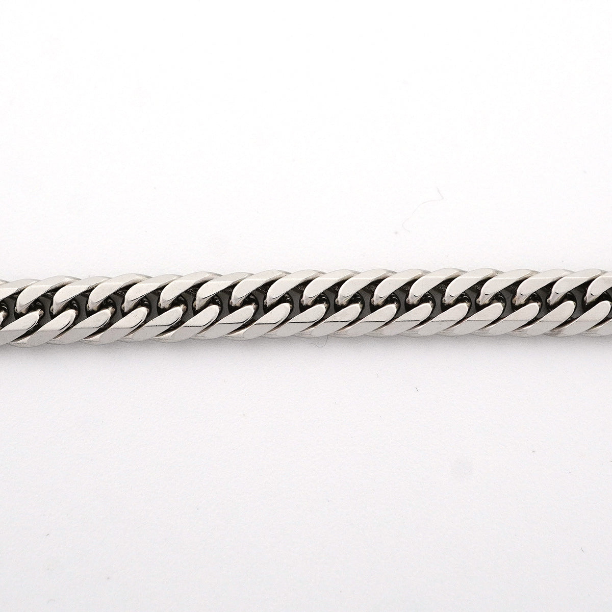 【6khh0071】喜平 ネックレス Pt850 プラチナ 6面 ダブル 50.1cm 30.2g キヘイ【中古】メンズ レディース ユニセックス