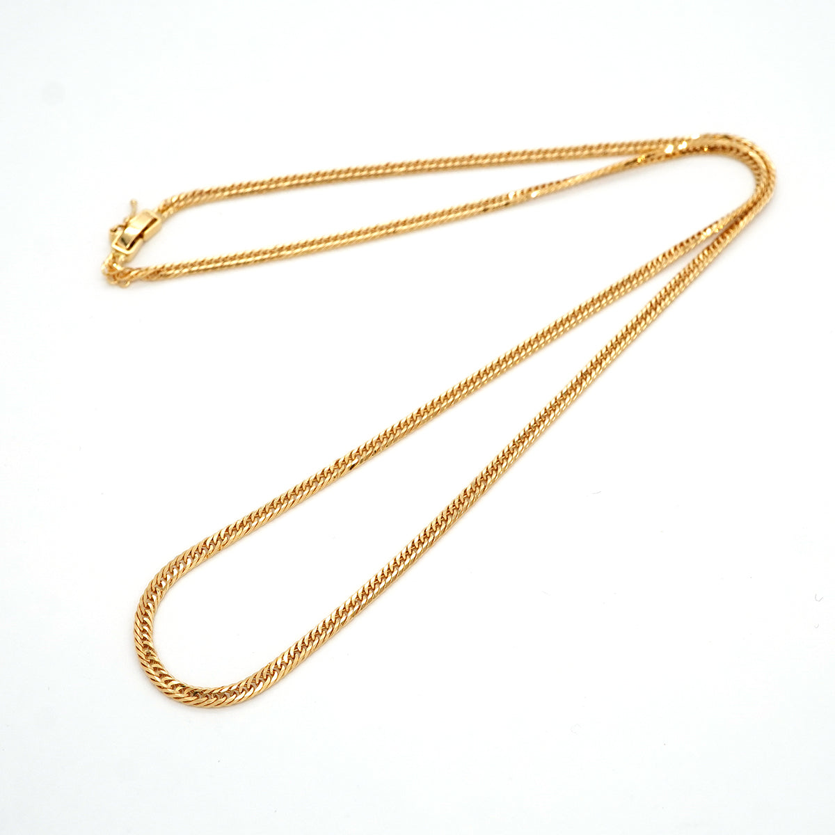 【6khh0072】喜平 ネックレス K18 ゴールド トリプル 12面 50.3cm 10.3g キヘイ 18金【中古】メンズ レディース ユニセックス