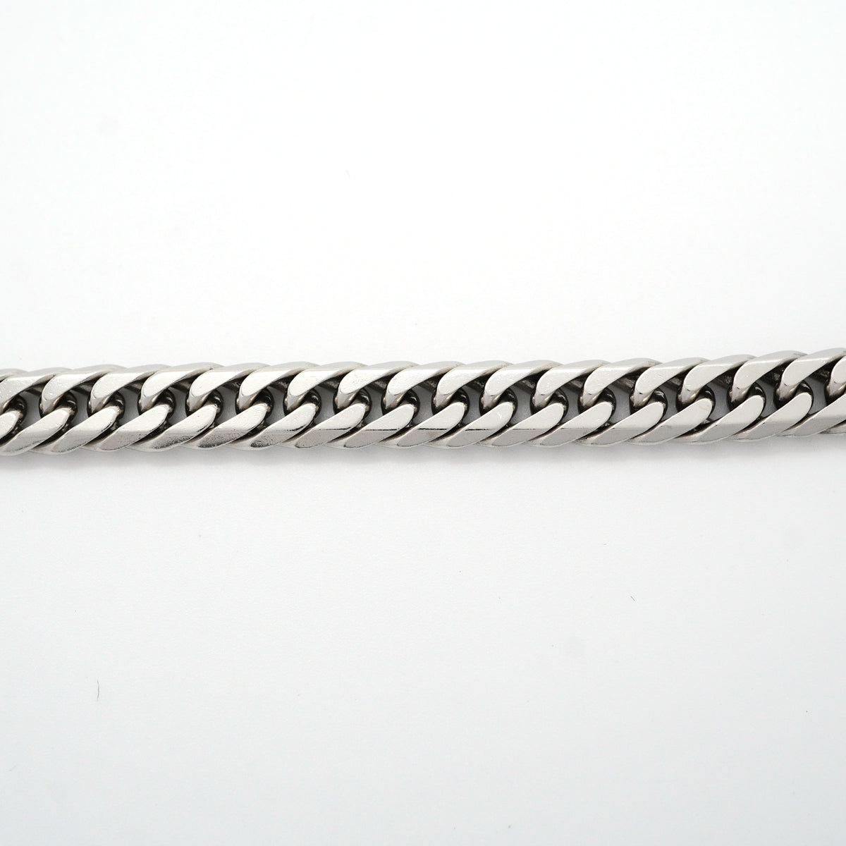 【6khh0073】喜平 ネックレス Pt850 プラチナ 6面 ダブル 51.7cm 99.7g キヘイ【中古】メンズ レディース ユニセックス
