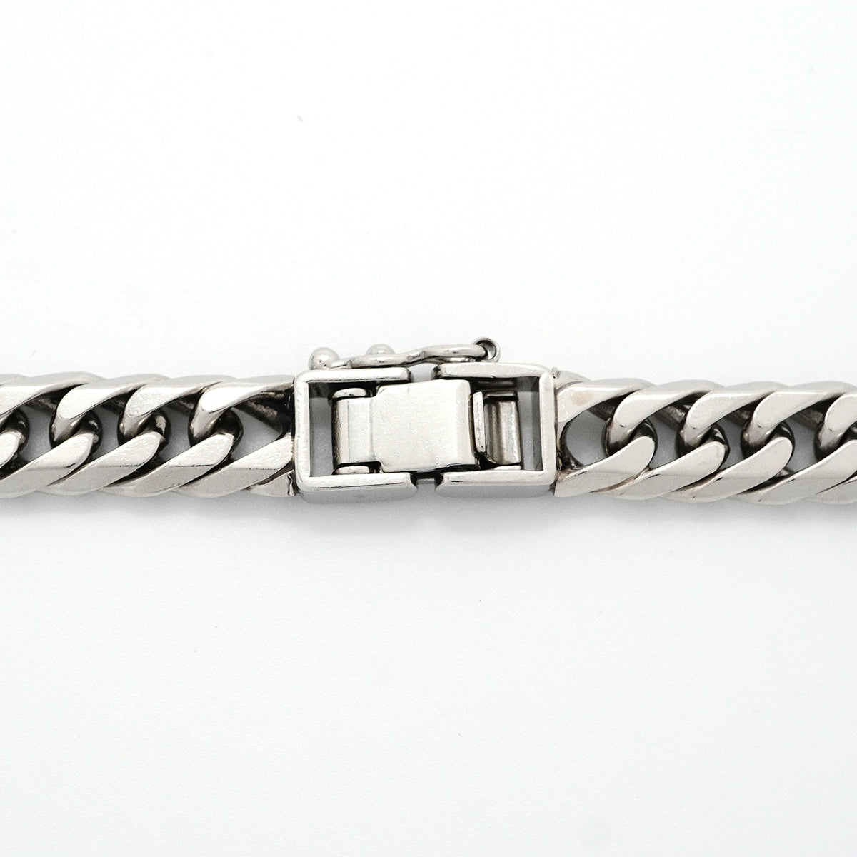 【6khh0073】喜平 ネックレス Pt850 プラチナ 6面 ダブル 51.7cm 99.7g キヘイ【中古】メンズ レディース ユニセックス