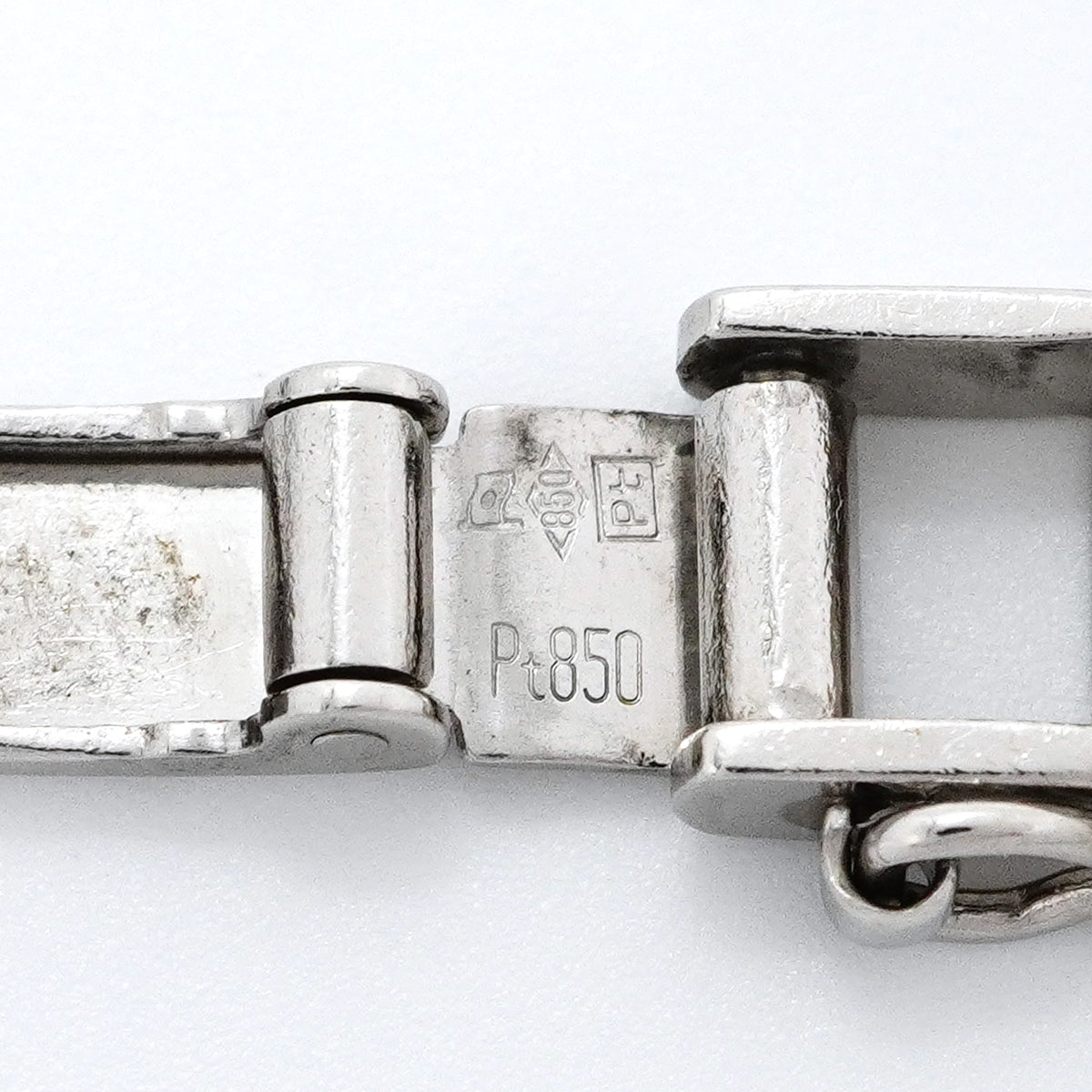 【6khh0073】喜平 ネックレス Pt850 プラチナ 6面 ダブル 51.7cm 99.7g キヘイ【中古】メンズ レディース ユニセックス
