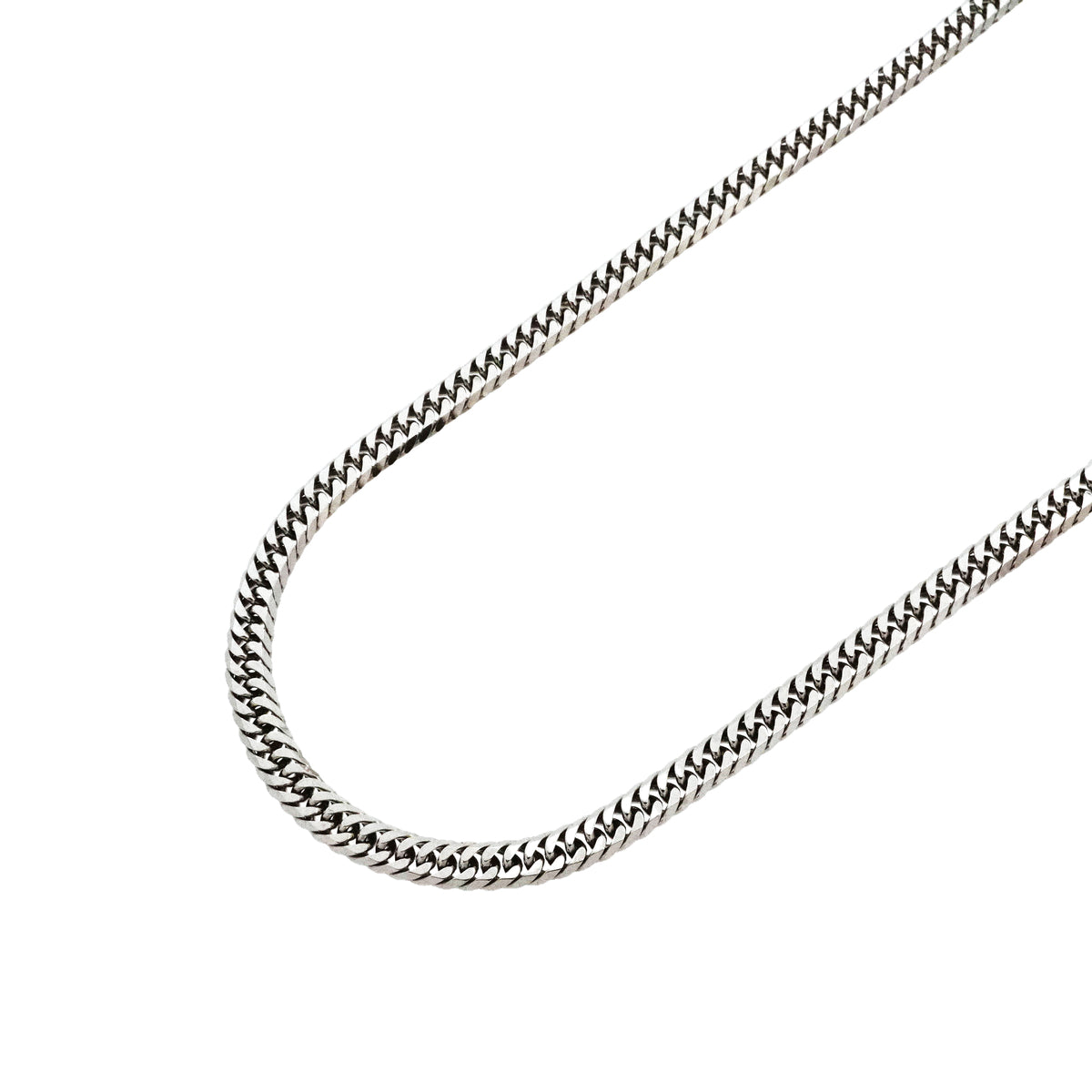 【6khh0074】喜平 ネックレス Pt850 プラチナ 6面 ダブル 50.2cm 30.4g キヘイ【中古】メンズ レディース ユニセックス