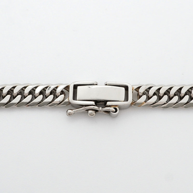 【6khh0074】喜平 ネックレス Pt850 プラチナ 6面 ダブル 50.2cm 30.4g キヘイ【中古】メンズ レディース ユニセックス