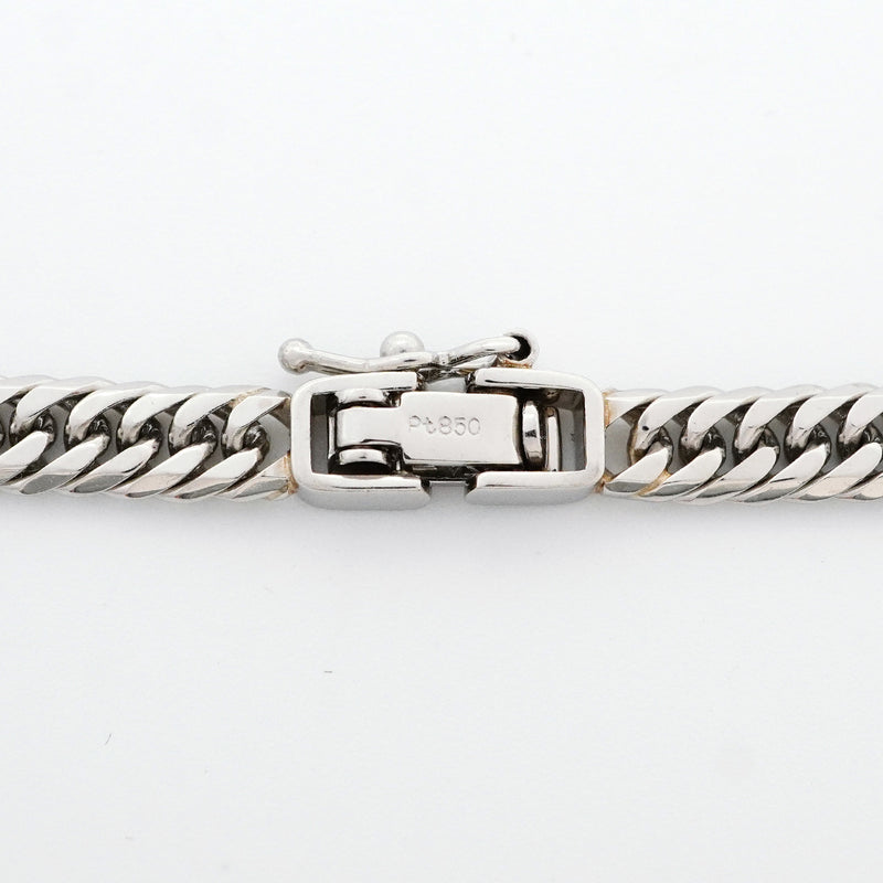 【6khh0074】喜平 ネックレス Pt850 プラチナ 6面 ダブル 50.2cm 30.4g キヘイ【中古】メンズ レディース ユニセックス