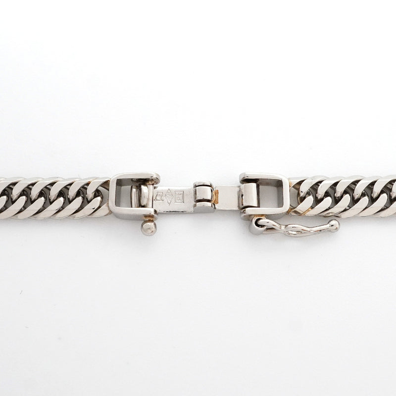 【6khh0074】喜平 ネックレス Pt850 プラチナ 6面 ダブル 50.2cm 30.4g キヘイ【中古】メンズ レディース ユニセックス