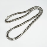 【6khh0075】喜平 ネックレス Pt850 プラチナ 6面 ダブル 60.6cm 100.4g キヘイ【中古】メンズ レディース ユニセックス