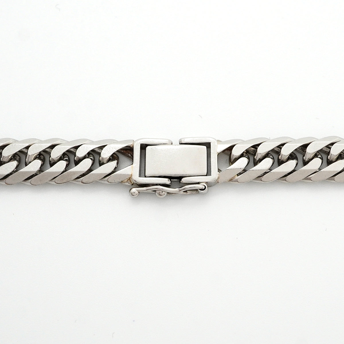 【6khh0075】喜平 ネックレス Pt850 プラチナ 6面 ダブル 60.6cm 100.4g キヘイ【中古】メンズ レディース ユニセックス