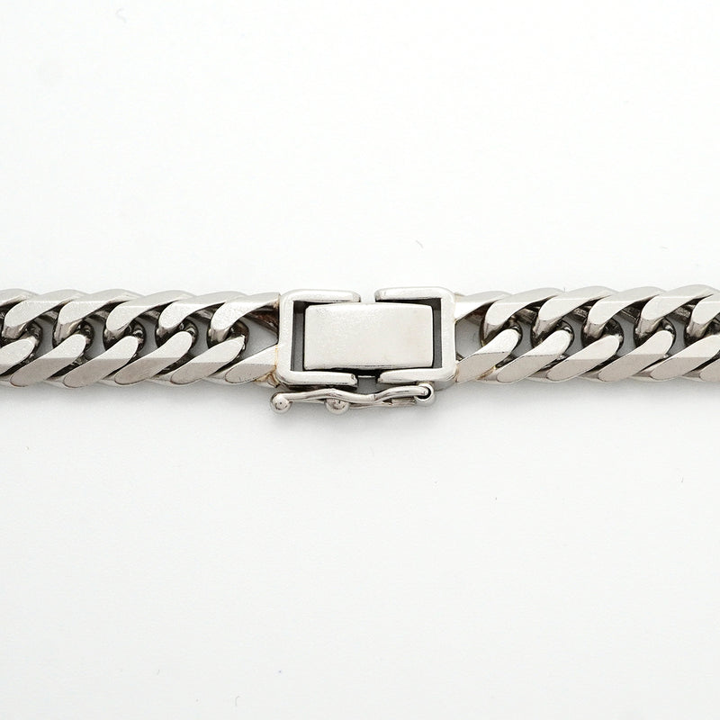 【6khh0075】喜平 ネックレス Pt850 プラチナ 6面 ダブル 60.6cm 100.4g キヘイ【中古】メンズ レディース ユニセックス