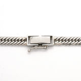 【6khh0076】喜平 ブレスレット Pt850 プラチナ トリプル 12面 22.7cm 14.4g キヘイ【中古】メンズ レディース ユニセックス
