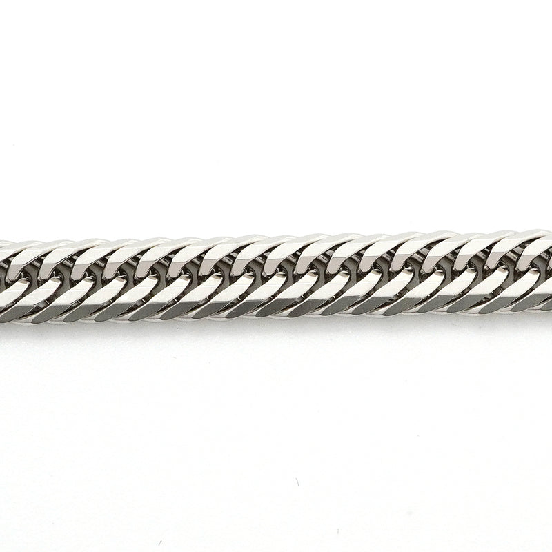 【6khh0076】喜平 ブレスレット Pt850 プラチナ トリプル 12面 22.7cm 14.4g キヘイ【中古】メンズ レディース ユニセックス