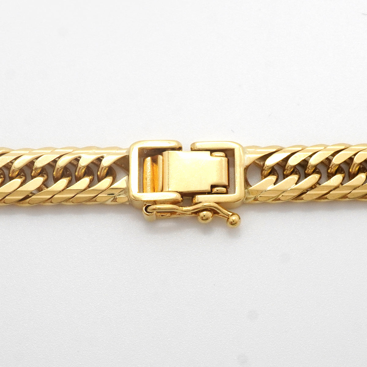 【6khh0077】喜平 ネックレス K18 ゴールド トリプル 14面 50.4cm 50.3g キヘイ 18金【中古】メンズ レディース ユニセックス