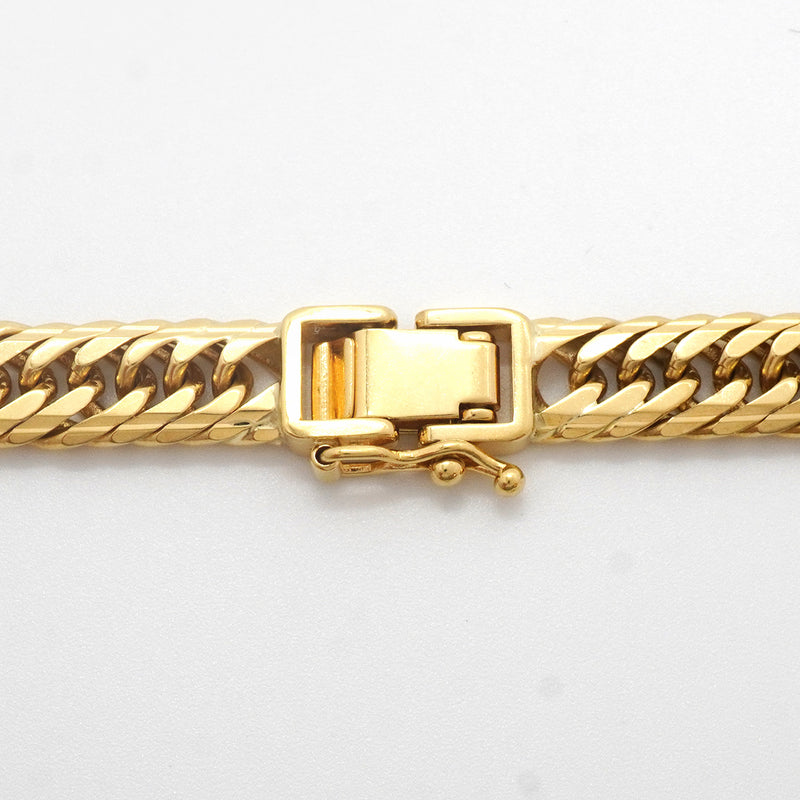 【6khh0077】喜平 ネックレス K18 ゴールド トリプル 14面 50.4cm 50.3g キヘイ 18金【中古】メンズ レディース ユニセックス
