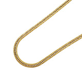 【6khh0078】喜平 ネックレス K18 ゴールド トリプル 14面 50.4cm 30g キヘイ 18金【中古】メンズ レディース ユニセックス