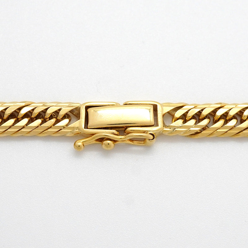 【6khh0078】喜平 ネックレス K18 ゴールド トリプル 14面 50.4cm 30g キヘイ 18金【中古】メンズ レディース ユニセックス