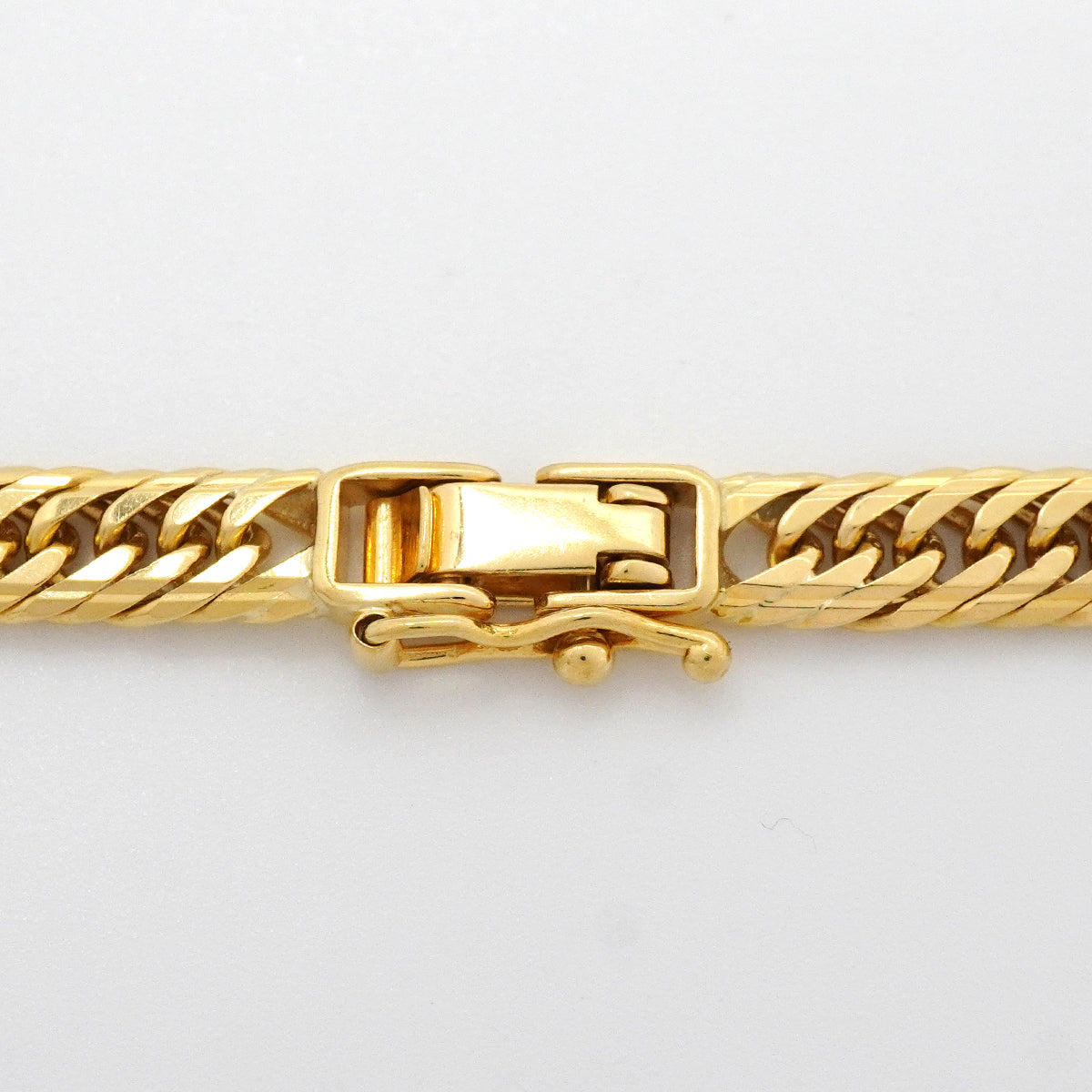 【6khh0078】喜平 ネックレス K18 ゴールド トリプル 14面 50.4cm 30g キヘイ 18金【中古】メンズ レディース ユニセックス