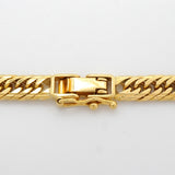 【6khh0078】喜平 ネックレス K18 ゴールド トリプル 14面 50.4cm 30g キヘイ 18金【中古】メンズ レディース ユニセックス