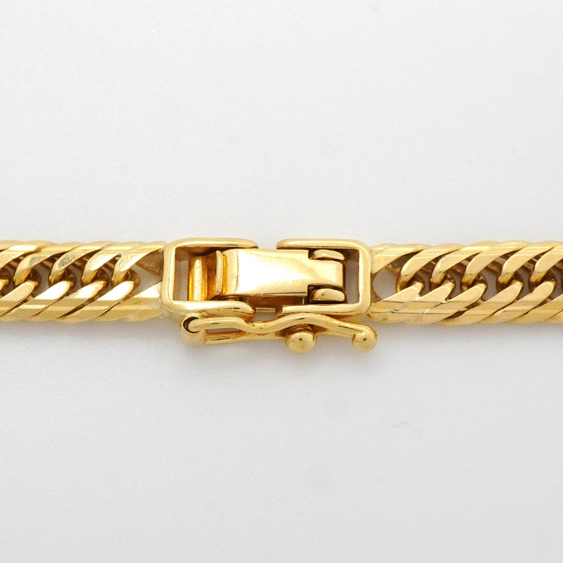 【6khh0078】喜平 ネックレス K18 ゴールド トリプル 14面 50.4cm 30g キヘイ 18金【中古】メンズ レディース ユニセックス