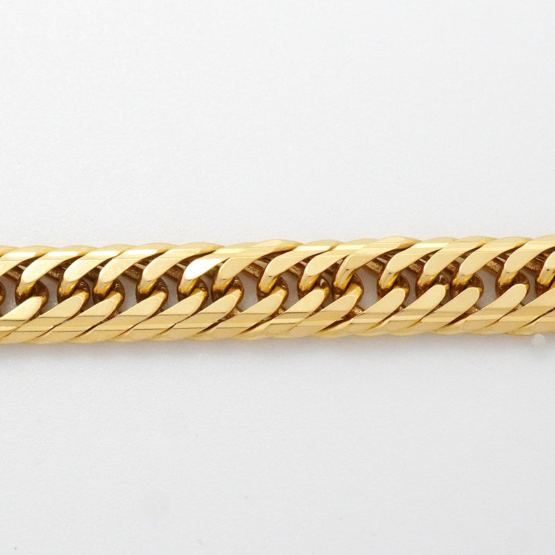 【6khh0078】喜平 ネックレス K18 ゴールド トリプル 14面 50.4cm 30g キヘイ 18金【中古】メンズ レディース ユニセックス