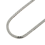 【6khh0079】喜平 ネックレス Pt900 プラチナ 6面 ダブル 45.8cm 33.9g キヘイ【中古】メンズ レディース ユニセックス
