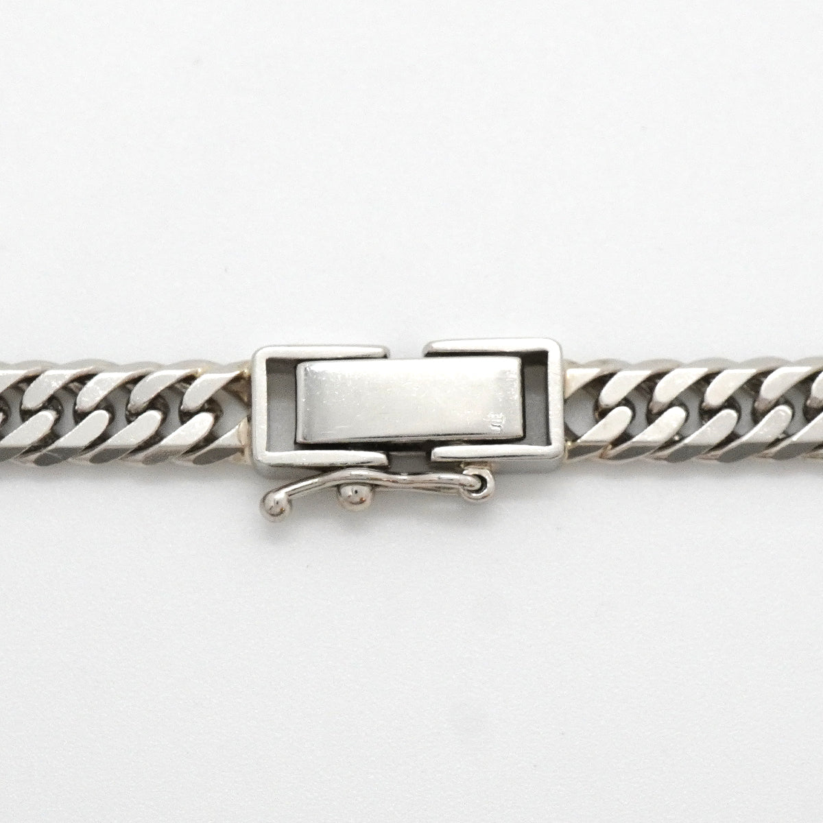 【6khh0079】喜平 ネックレス Pt900 プラチナ 6面 ダブル 45.8cm 33.9g キヘイ【中古】メンズ レディース ユニセックス