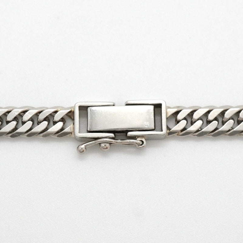 【6khh0079】喜平 ネックレス Pt900 プラチナ 6面 ダブル 45.8cm 33.9g キヘイ【中古】メンズ レディース ユニセックス