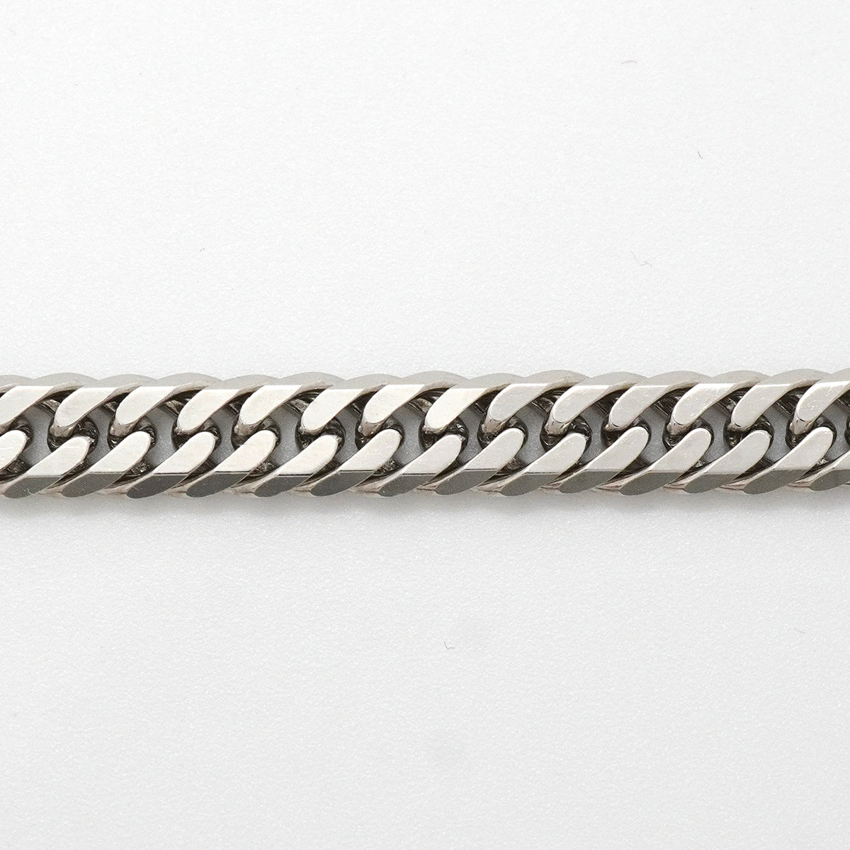 【6khh0079】喜平 ネックレス Pt900 プラチナ 6面 ダブル 45.8cm 33.9g キヘイ【中古】メンズ レディース ユニセックス
