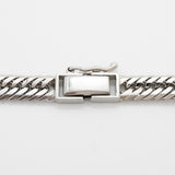 【6khh0080】喜平 ブレスレット Pt850 プラチナ トリプル 12面 20.6cm 20.4g キヘイ【中古】メンズ レディース ユニセックス