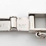 【6khh0080】喜平 ブレスレット Pt850 プラチナ トリプル 12面 20.6cm 20.4g キヘイ【中古】メンズ レディース ユニセックス