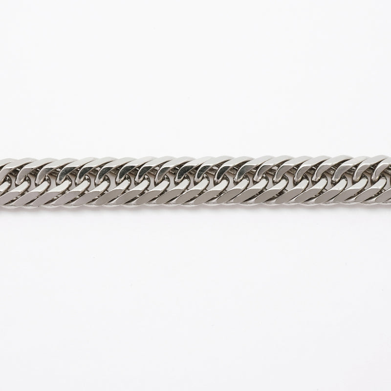 【6khh0084】喜平 ブレスレット Pt900 プラチナ 8面 トリプル 18.5cm 31g キヘイ【中古】メンズ レディース ユニセックス