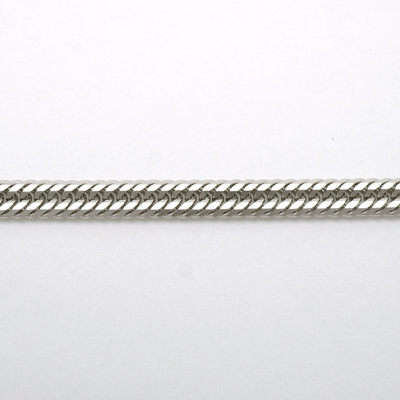【6khh0085】喜平 ネックレス Pt850 プラチナ トリプル 12面 45.4cm 14.8g キヘイ【中古】メンズ レディース ユニセックス