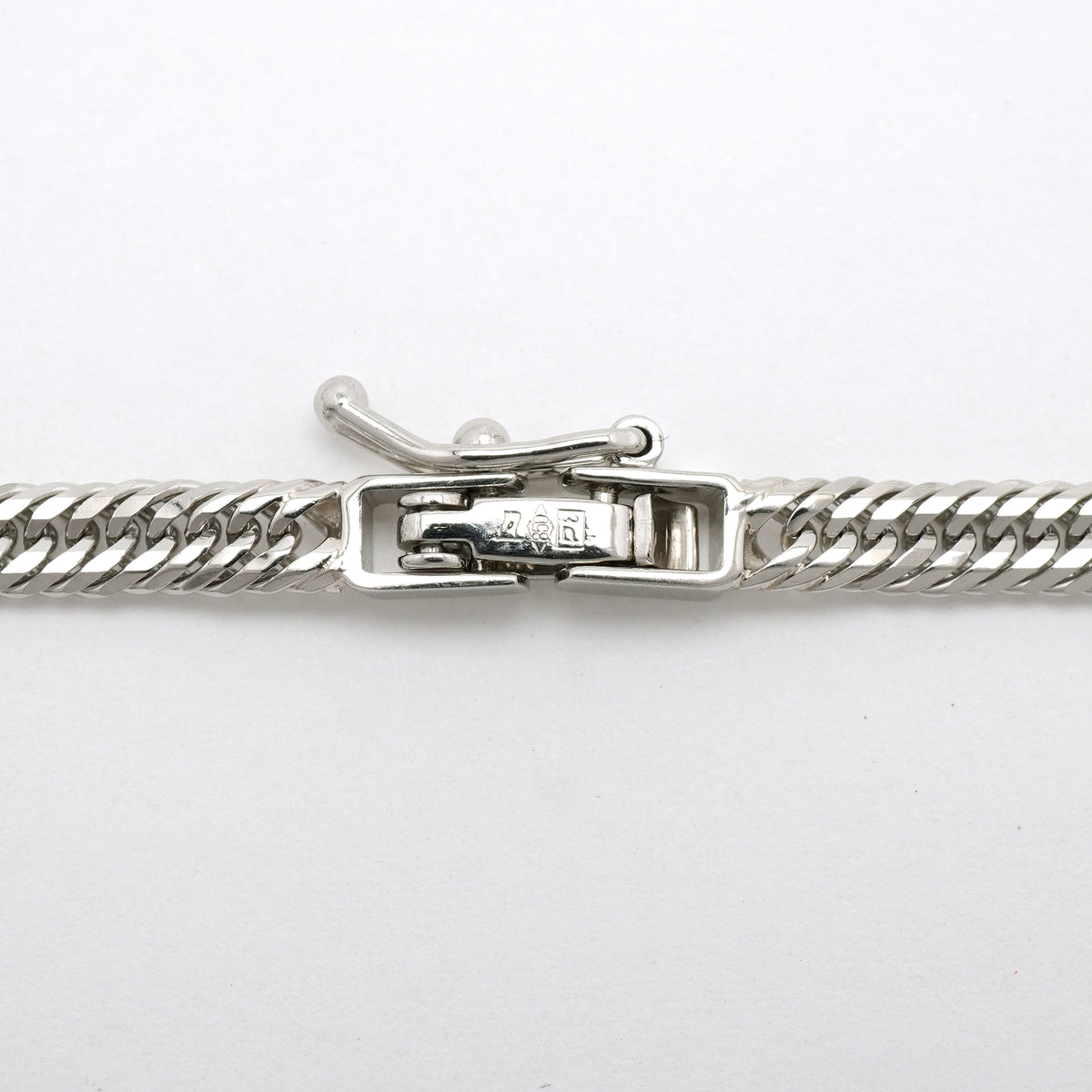 【6khh0085】喜平 ネックレス Pt850 プラチナ トリプル 12面 45.4cm 14.8g キヘイ【中古】メンズ レディース ユニセックス